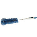 37 * 5.5cm personnalisé brosse de nettoyeur de bouteille de bébé en silicone / brosse à eau